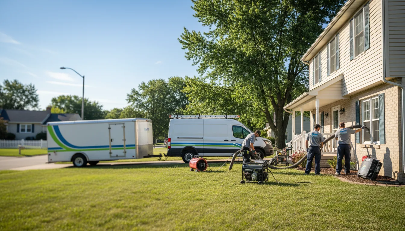Flooded Basement Restoration And Cleanup With Repair in Kimballton, IA near me
